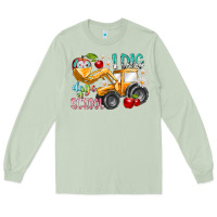 Matcha i dig 100 days of school Long Sleeve Tee - RacoonDesign