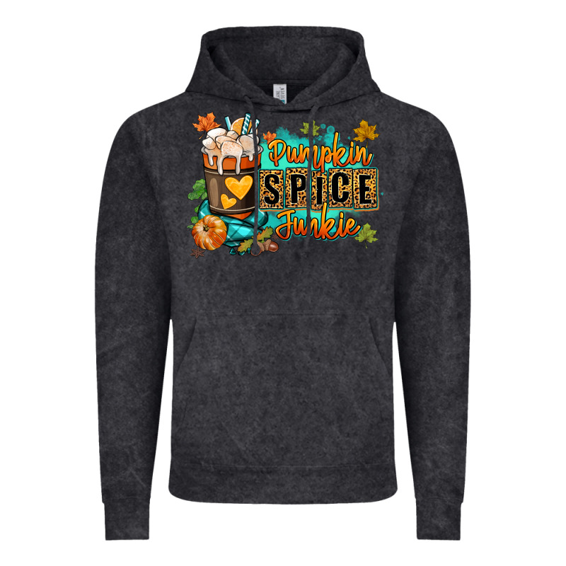 Pumpkin Spice Junkie Vintage Hoodie by RanaPortraitStore | Teevron