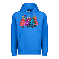 True Royal christmas trees and lights Premium Hoodie - MaliasSmallBusiness