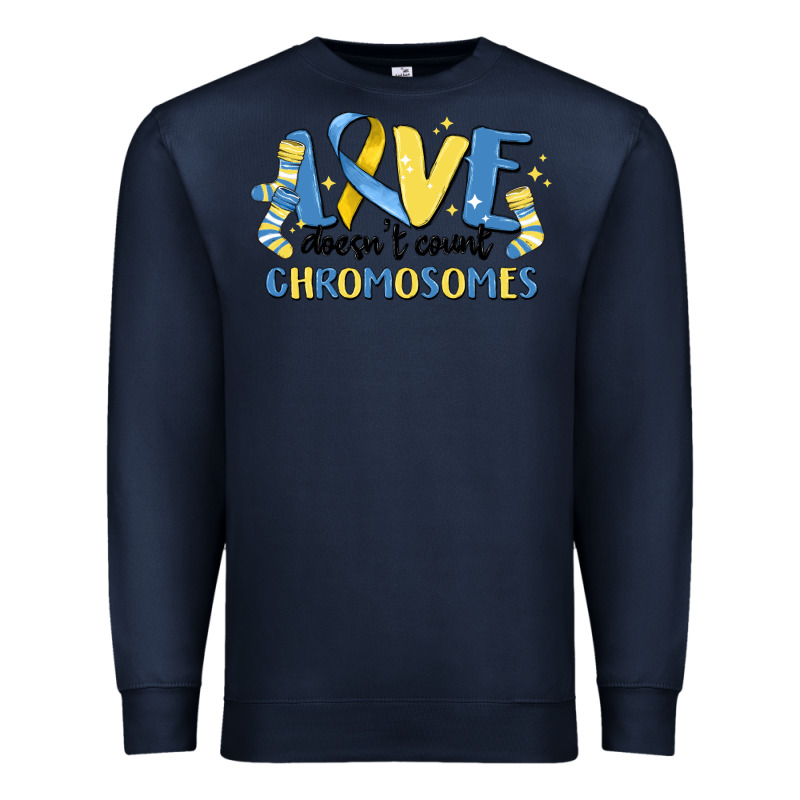 Love Dose Count Chromosomes Premium Sweatshirt by MaliasSmallBusiness | Teevron