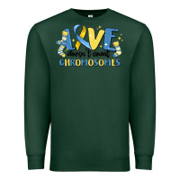 Sports Green love dose count chromosomes Premium Sweatshirt - MaliasSmallBusiness