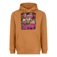 Howdy Valentine's Day Bull Skull Heavyweight Hoodie | Teevron