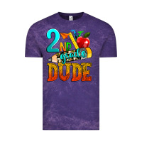 Cloud Purple 2nd grade dude Vintage Tee - texasbilliewilder