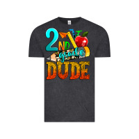 Vintage Black 2nd grade dude Vintage Tee - texasbilliewilder