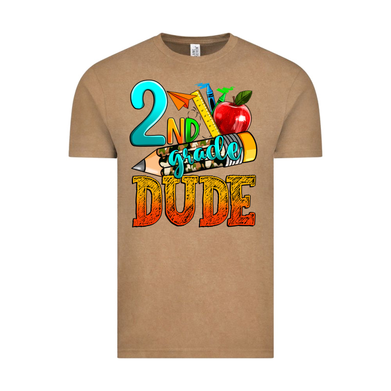 2nd Grade Dude Vintage Tee by texasbilliewilder | Teevron