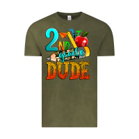 Vintage Olive 2nd grade dude Vintage Tee - texasbilliewilder