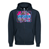 Navy me sarcastic nah Zipper Hoodie - AdoDesignShop