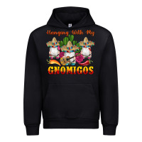 Black hanging with gnomigos Urban Hoodie - Artiststas