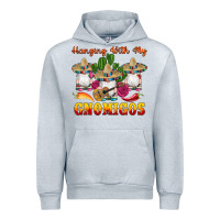 Heather Grey hanging with gnomigos Urban Hoodie - Artiststas