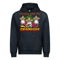 Navy hanging with gnomigos Urban Hoodie - Artiststas