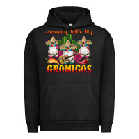 Pigment Black hanging with gnomigos Urban Hoodie - Artiststas