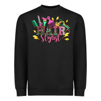 Black hair stylist Heavyweight Sweatshirt - texasbilliewilder
