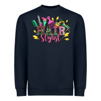Navy hair stylist Heavyweight Sweatshirt - texasbilliewilder