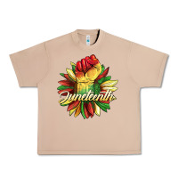 Burro juneteenth fist sunflower Urban Heavy Tee - BarkalooDesign