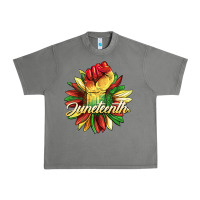 Tornado juneteenth fist sunflower Urban Heavy Tee - BarkalooDesign