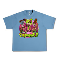 Pebble Blue hot mom summer Urban Heavy Tee - texasbilliewilder
