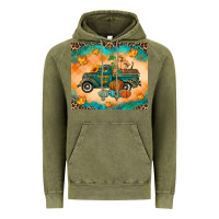 Vintage Olive Pumpkin farm Vintage Hoodie - RanaPortraitStore