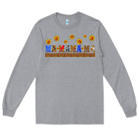 Heather Grey usa mama libbey cup Long Sleeve Tee - HRA Design Shop