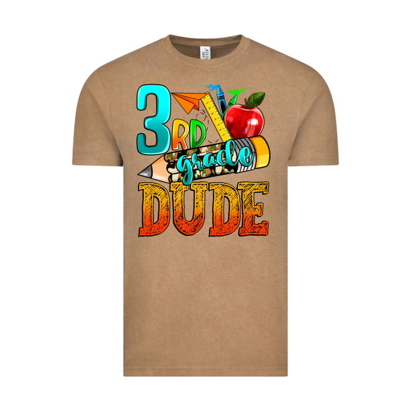 3rd Grade Dude Vintage Tee by texasbilliewilder | Teevron