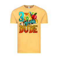Vintage Mustard 3rd grade dude Vintage Tee - texasbilliewilder