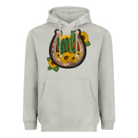 Moon Dust western horseshoe sunflower cactus Heavyweight Hoodie - BarkalooDesign