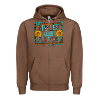 Chestnut spoiler alert i dont care Zipper Hoodie - AdoDesignShop