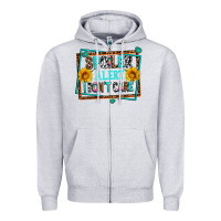 Heather Grey spoiler alert i dont care Zipper Hoodie - AdoDesignShop