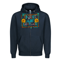 Navy spoiler alert i dont care Zipper Hoodie - AdoDesignShop