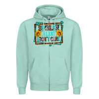 Seafoam spoiler alert i dont care Zipper Hoodie - AdoDesignShop