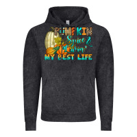 Vintage Black Pumpkin spice and livin' my best life Vintage Hoodie - RanaPortraitStore