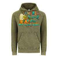 Vintage Olive Pumpkin spice and livin' my best life Vintage Hoodie - RanaPortraitStore
