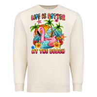 Sandshell life is better at the beach Premium Sweatshirt - MaliasSmallBusiness