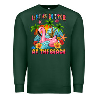 Life Is Better At The Beach Premium Sweatshirt | Teevron