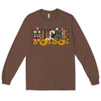 Chestnut nurse sunflower Long Sleeve Tee - FaDigitalArtStudio