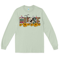 Matcha nurse sunflower Long Sleeve Tee - FaDigitalArtStudio