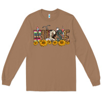 Toasted Coconut nurse sunflower Long Sleeve Tee - FaDigitalArtStudio