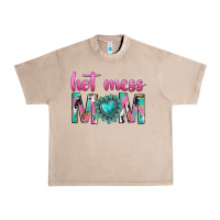 French Oak hot mess mom Urban Heavy Tee - texasbilliewilder