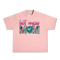 Salmon hot mess mom Urban Heavy Tee - texasbilliewilder