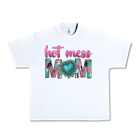 White hot mess mom Urban Heavy Tee - texasbilliewilder