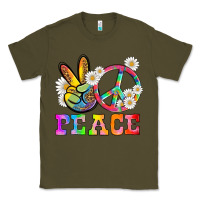 Army Green lgbtq peace and sembols Classic Tee - HRA Design Shop