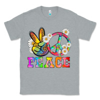 Heather Grey lgbtq peace and sembols Classic Tee - HRA Design Shop