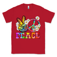 Red lgbtq peace and sembols Classic Tee - HRA Design Shop