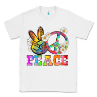 White lgbtq peace and sembols Classic Tee - HRA Design Shop