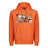 Carrot nurse coffee cups Premium Hoodie - MaliasSmallBusiness