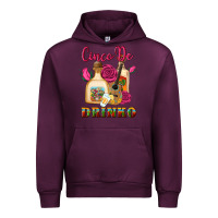 Mauve Wine cinco de drinko Urban Hoodie - Artiststas