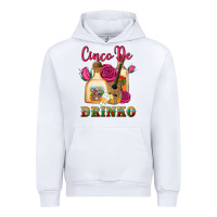 White cinco de drinko Urban Hoodie - Artiststas