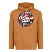 Meerkat Western American Babe Patriotic Heavyweight Hoodie - LillyAllenDesigns
