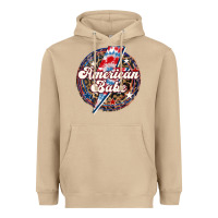 Mushroom Western American Babe Patriotic Heavyweight Hoodie - LillyAllenDesigns