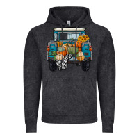 Fall Pumpkin Farm Truck Vintage Hoodie | Teevron