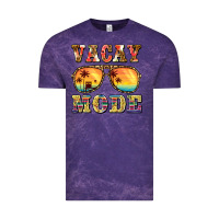 Cloud Purple vacay mode Vintage Tee - BarkalooDesign